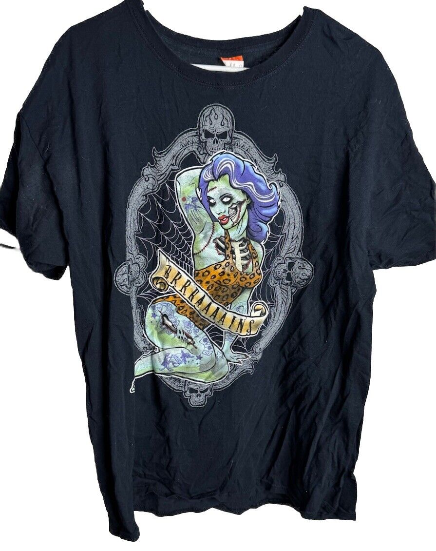 Halloween Tshirt Scary Tee Costume Shirt Spooky Unisex Shirt XL
