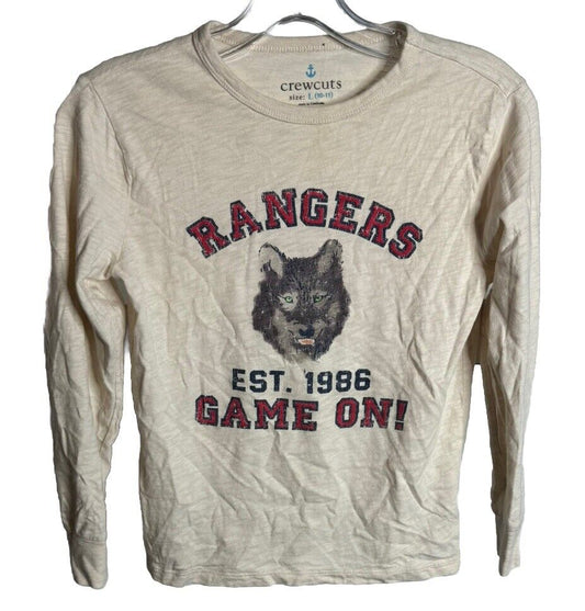 J Crew Crewcuts Trucks T Shirt Boys Size L 10/11