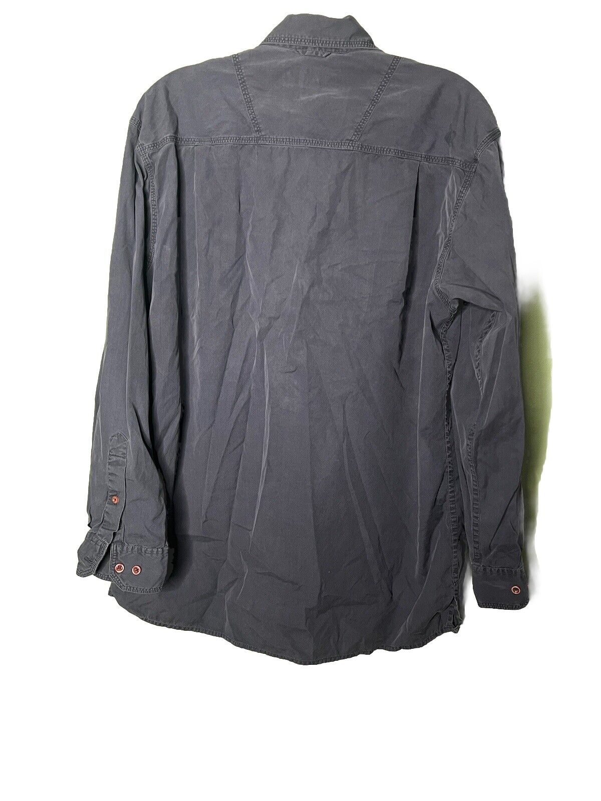 Indian Terrain Shirt Adult Medium Long Sleeve Cotton Mens