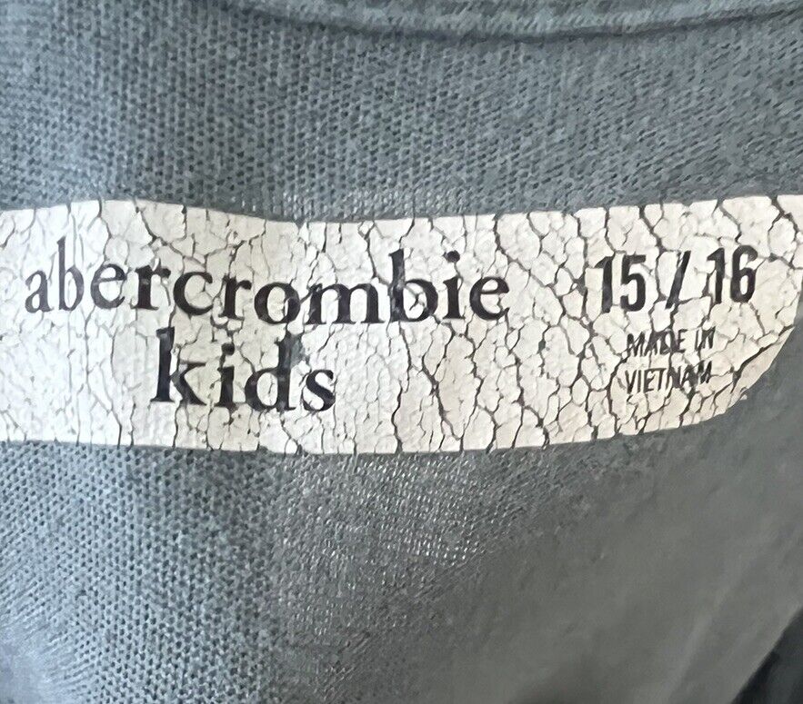 Abercrombie & Fitch T-Shirt Boys Youth Size 15/16 Short Sleeve