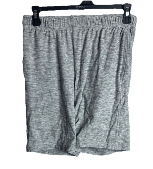 Old Navy Boy Size Large (10-12) Heather Gray Fleece Flat Front Jogger Shorts