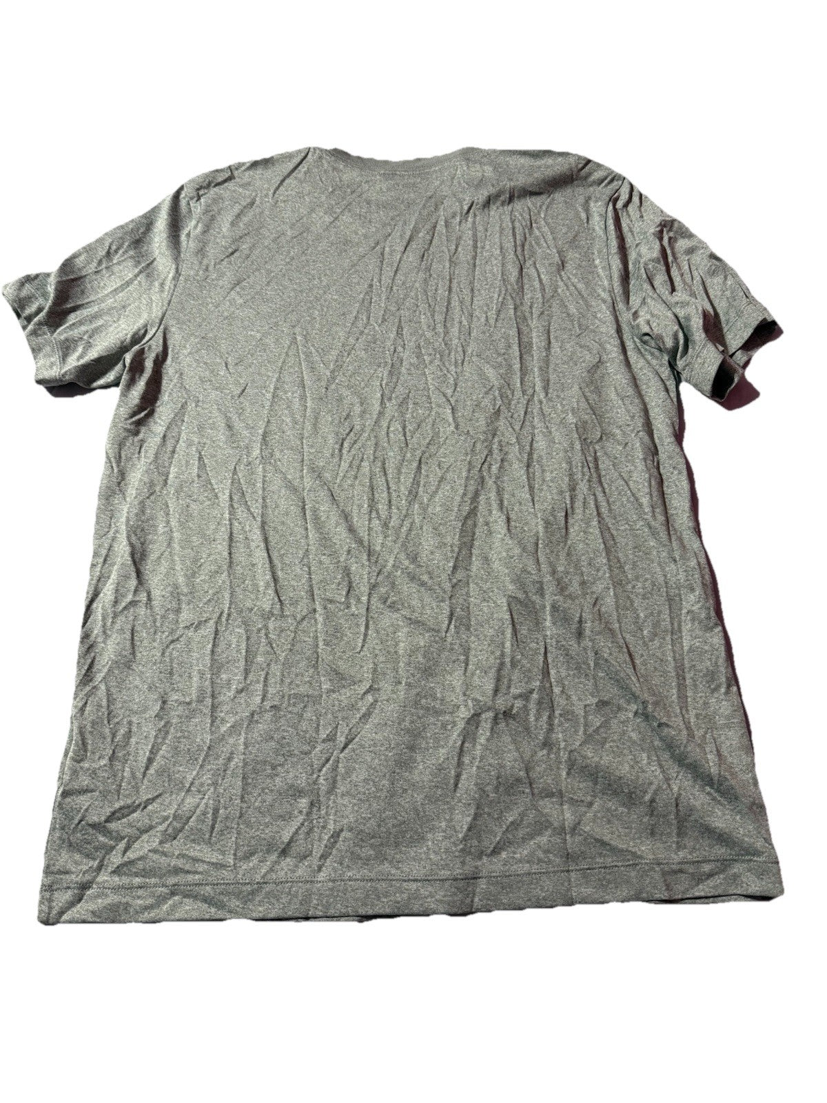 Nike Shirt Men Large Gray Standard Pro Short Sleeve Dri Fit Lightweight Active
