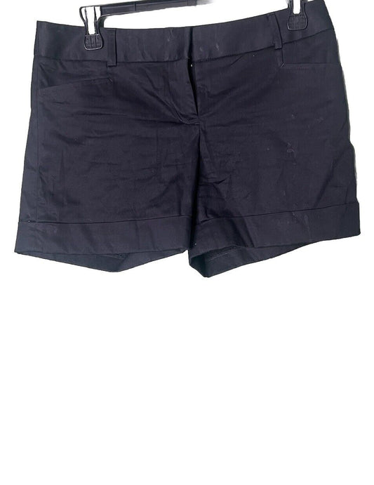 Express Women's Shorts Size 2 Cuffed Solid Dark