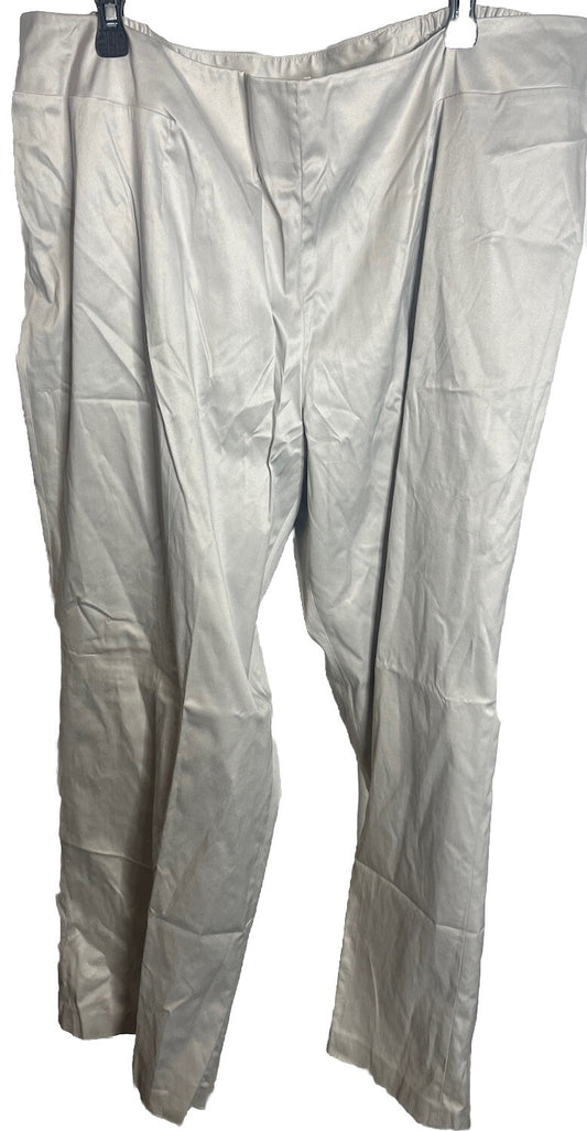 Talbots Pants Women Size 22W Straight Leg Pant Stretch Casual