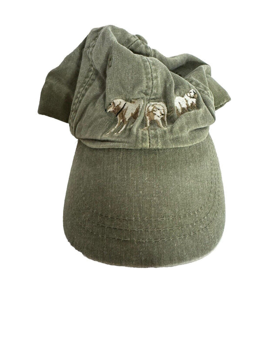 Hat Cap Vintage Style Adjustable Strap Animal Curve Bill