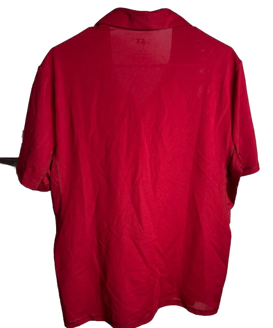 MSX Michael Strahan Mens Polo Shirt large Short Sleeve Pullover