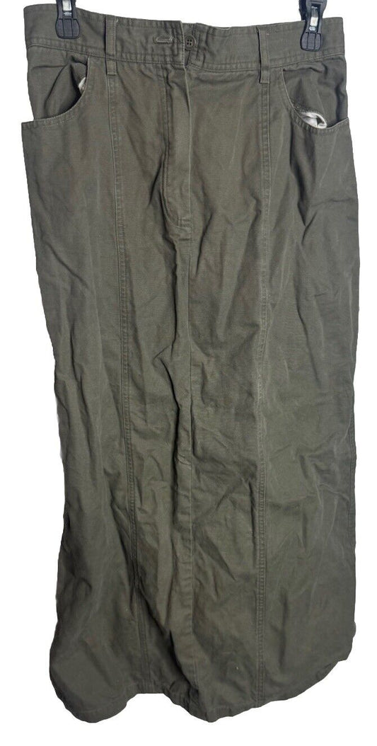 Harve Benard Multi-Color Long Straight Skirt. Size: 8
