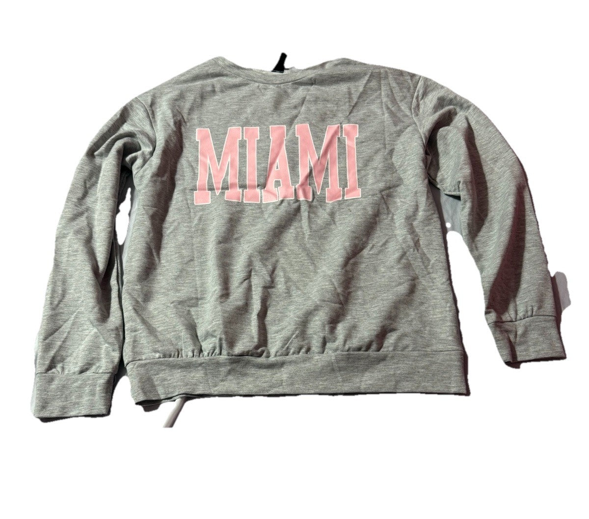 Miami Women Sweatshirt SHEIN Size XS