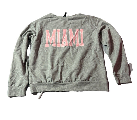 Miami Women Sweatshirt SHEIN Size XS