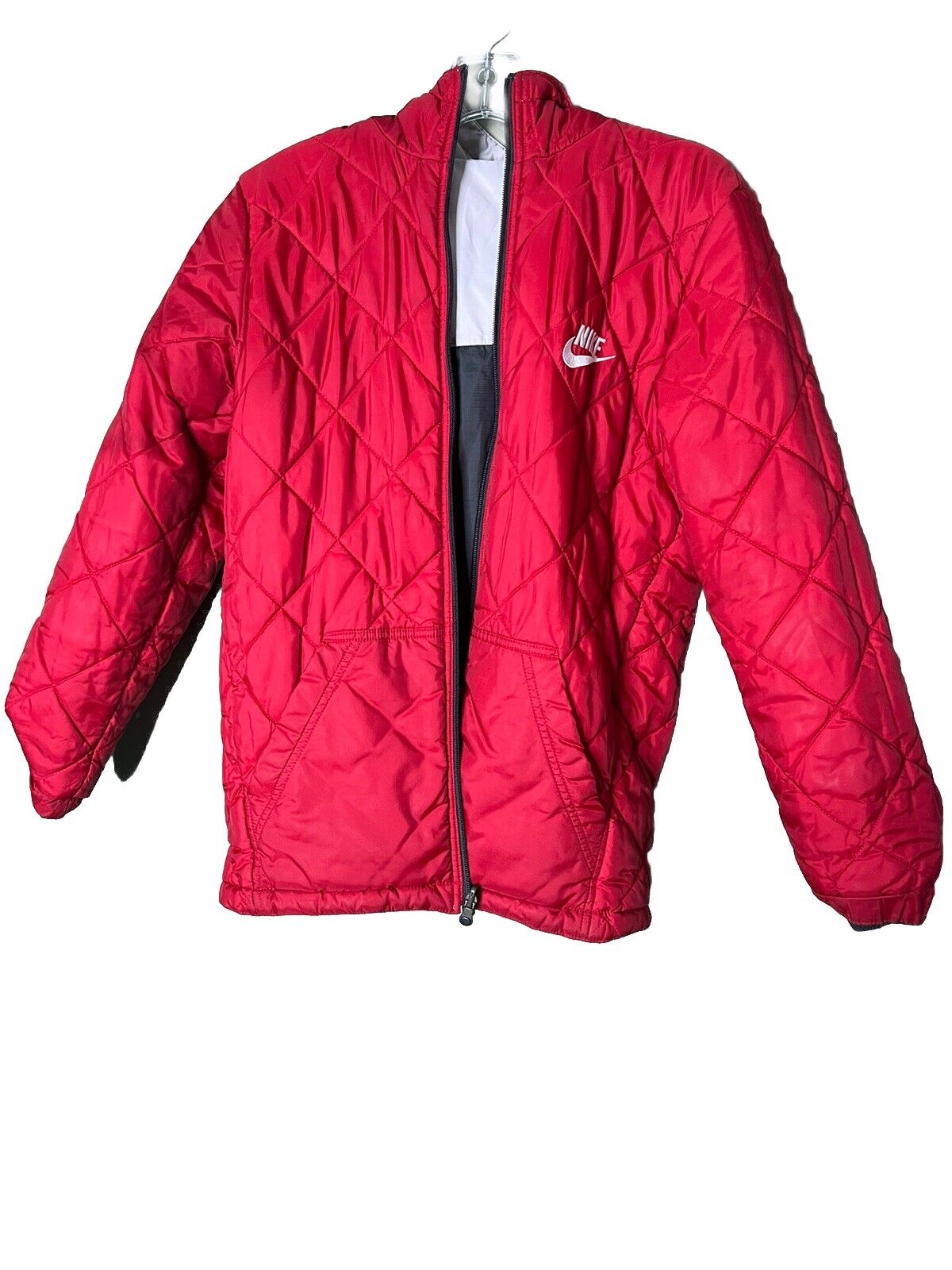 Nike Reversible Winter Puffer Jacket Girl Kids Sz Large L (14-15)