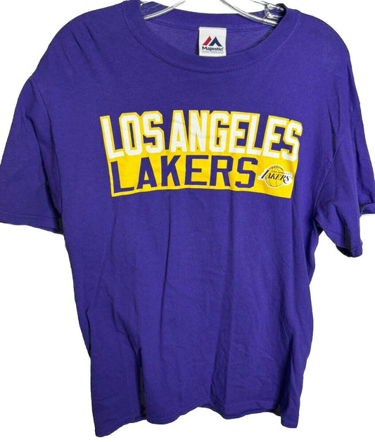 Los Angeles Lakers T Shirt NBA #23 LeBron James Size Medium