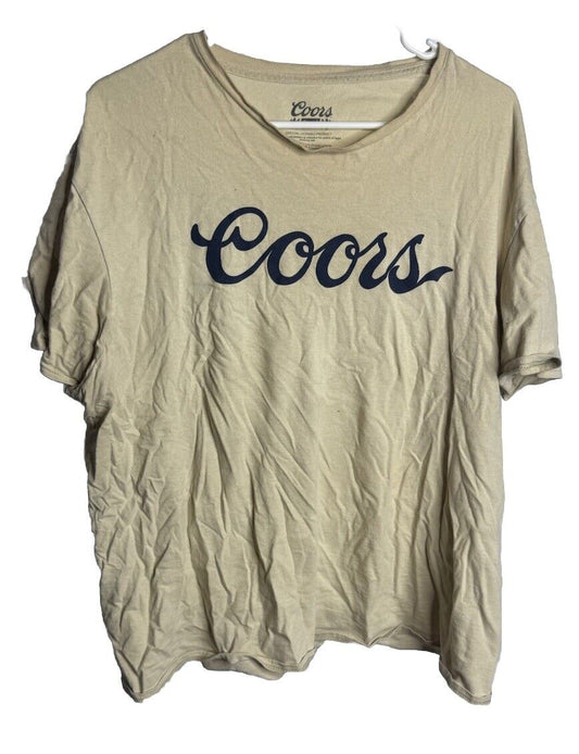 COORS LIGHT COLD AS THE ROCKIES T SHIRT OFFICIAL Size XL