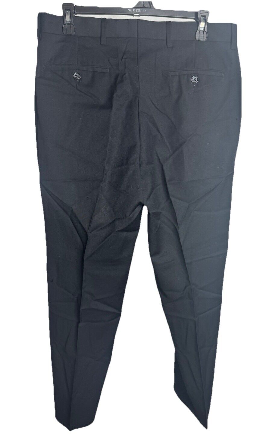 Saks Fifth Avenue Dress Pants Mens 33R Front Straight Trouser Slacks