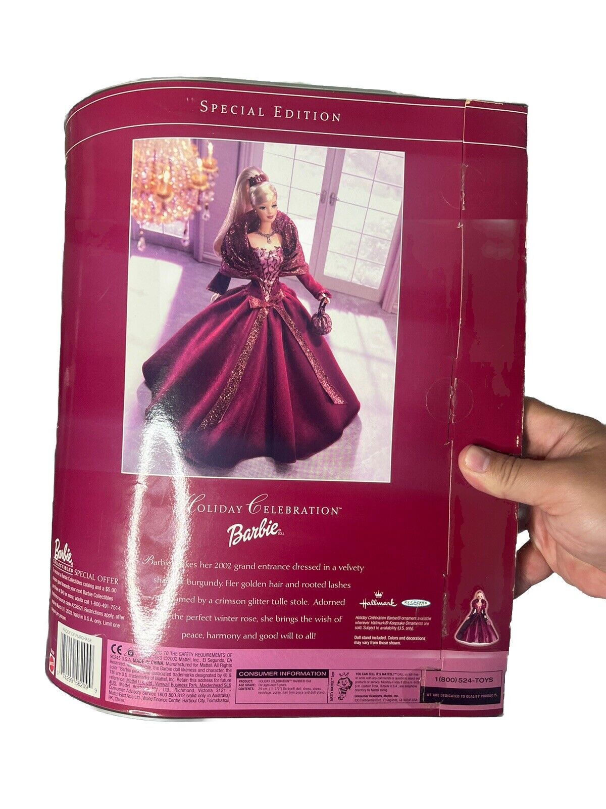Holiday Celebration Special Edition Barbie Doll (2002)  Make An Offer!!