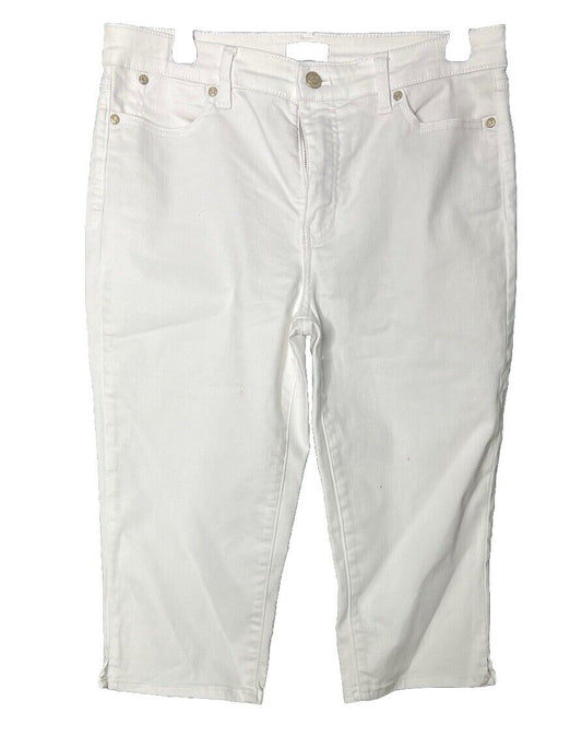 Talbots Petites Signature Pedal Pusher Pants Womens 8P
