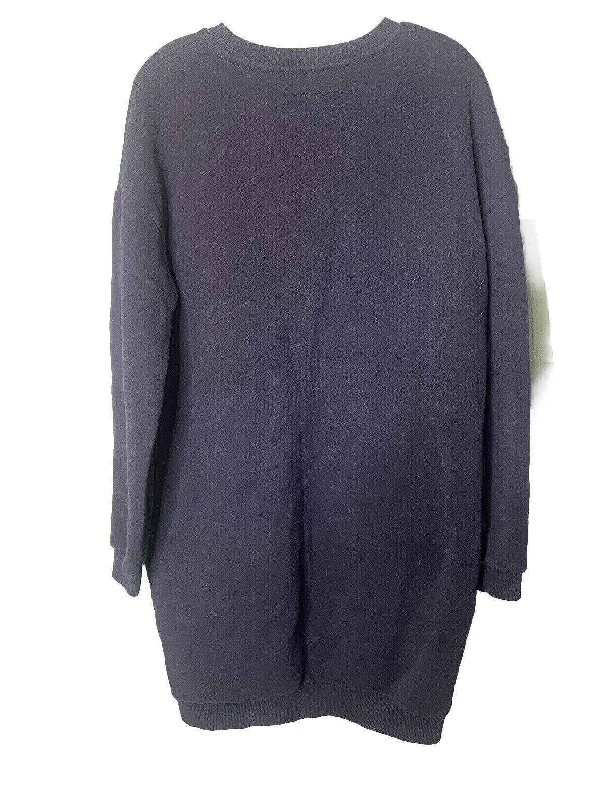 Superdry Women’s Black Hoodie New York London Paris Tokyo Size 10