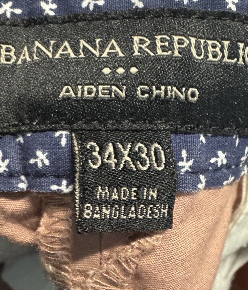 Banana Republic Pants Mens 34x30 Slim Straight