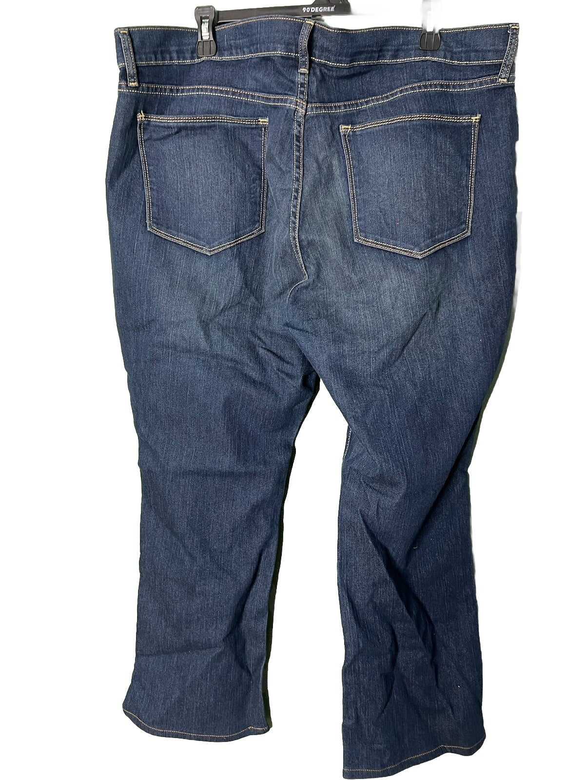 Old Navy The Flirt Women's Size 18 Short Blue Denim Stretch BootCut Jeans