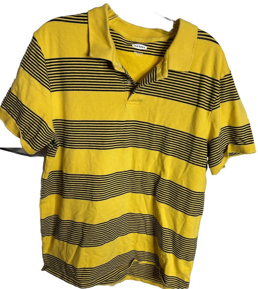 Old Navy Mens Polo Shirt Large Cotton Classic Fit Short Sleeve