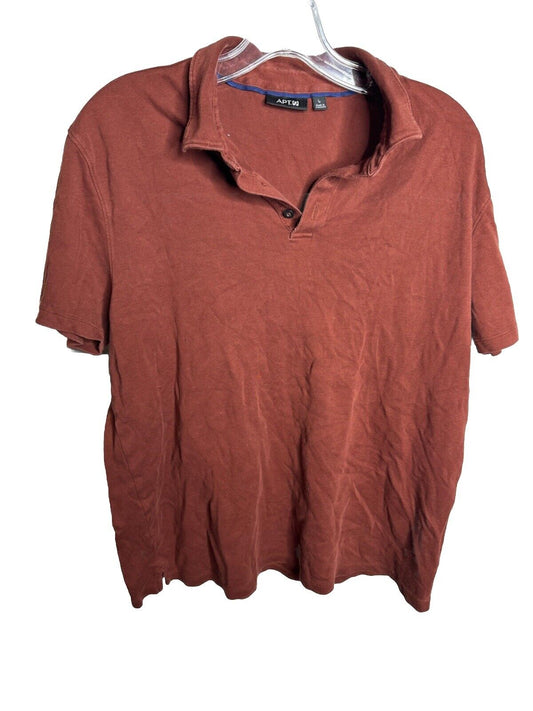 APT 9 Polo Shirt Mens Large Short Sleeve Casual