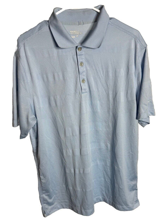 Nike Golf Shirt Tour Performance Dri Fit Mens Short Sleeve Polo Large