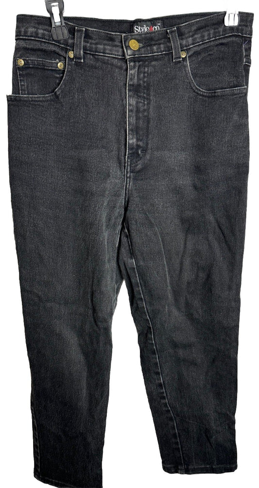 Style & Co Jeans Womens 10 Jegging Cargo Pocket Denim Stretch Ladies