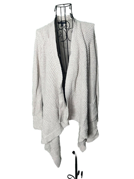 American Eagle Cardigan Open Front Knit w Cable Knit Sz XS/Small