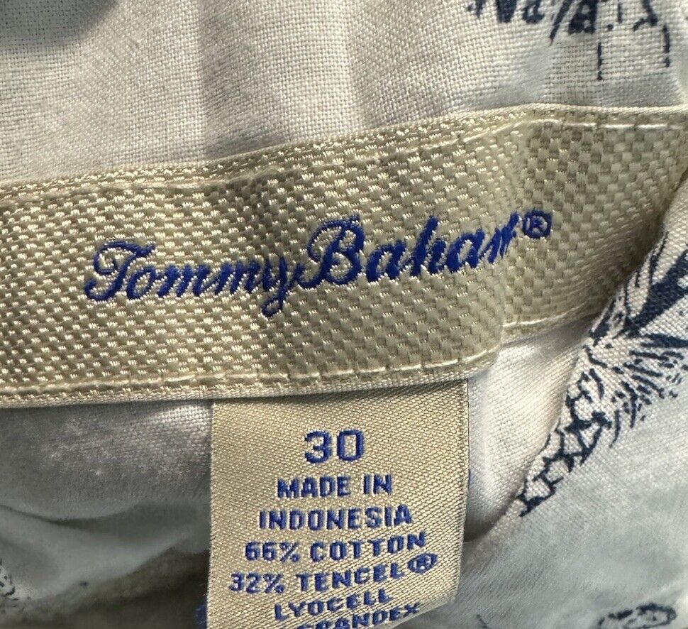 Tommy Bahama Shorts Mens 30 Cotton Classic Bermuda