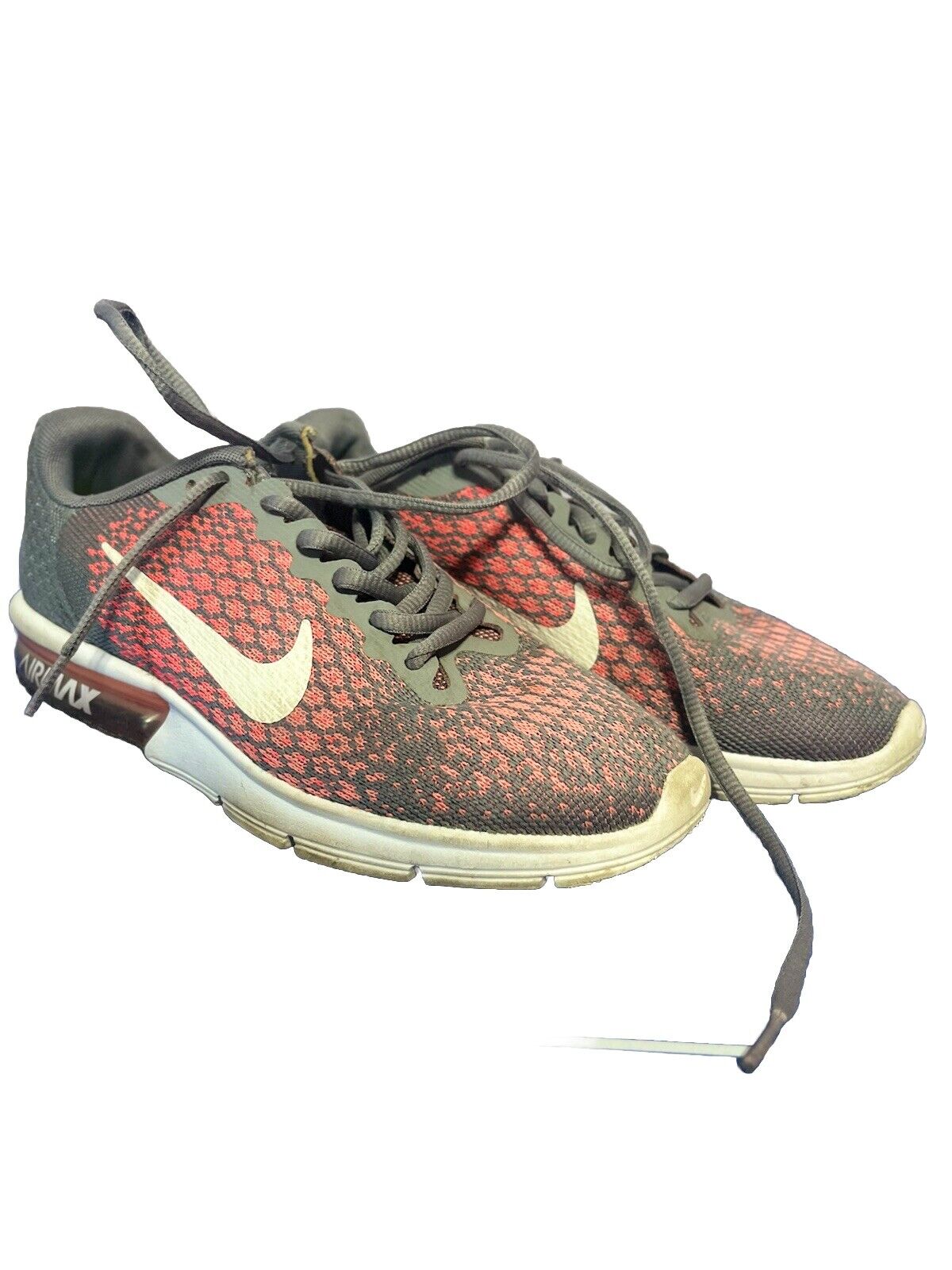 Nike Air Max Sneakers Women's Size 7.5 Sequent 2 Running Athletic Mesh Pink