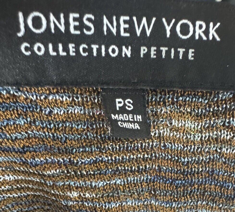 Jones New York Collection Stretch Knit Tank Top Petite Small