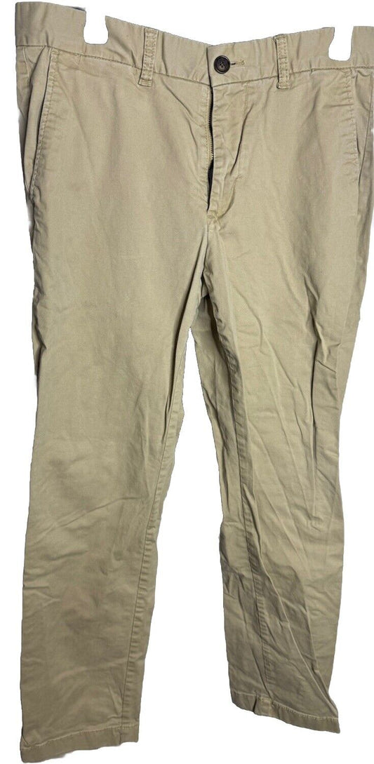 Men’s Tommy Hilfiger Rayon Khaki Pants  32 X 32 Straight Leg