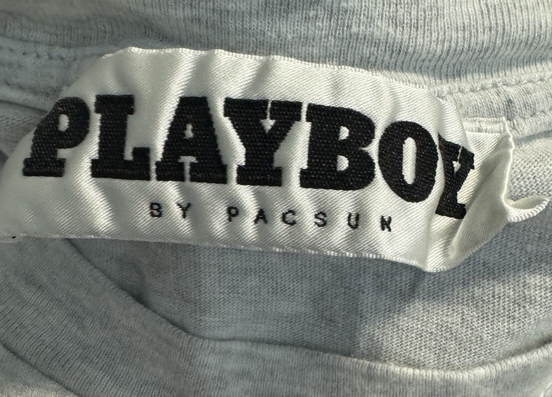 Playboy Play Boy By Pacsun  Graphic Crewneck Sweater Pockets Large