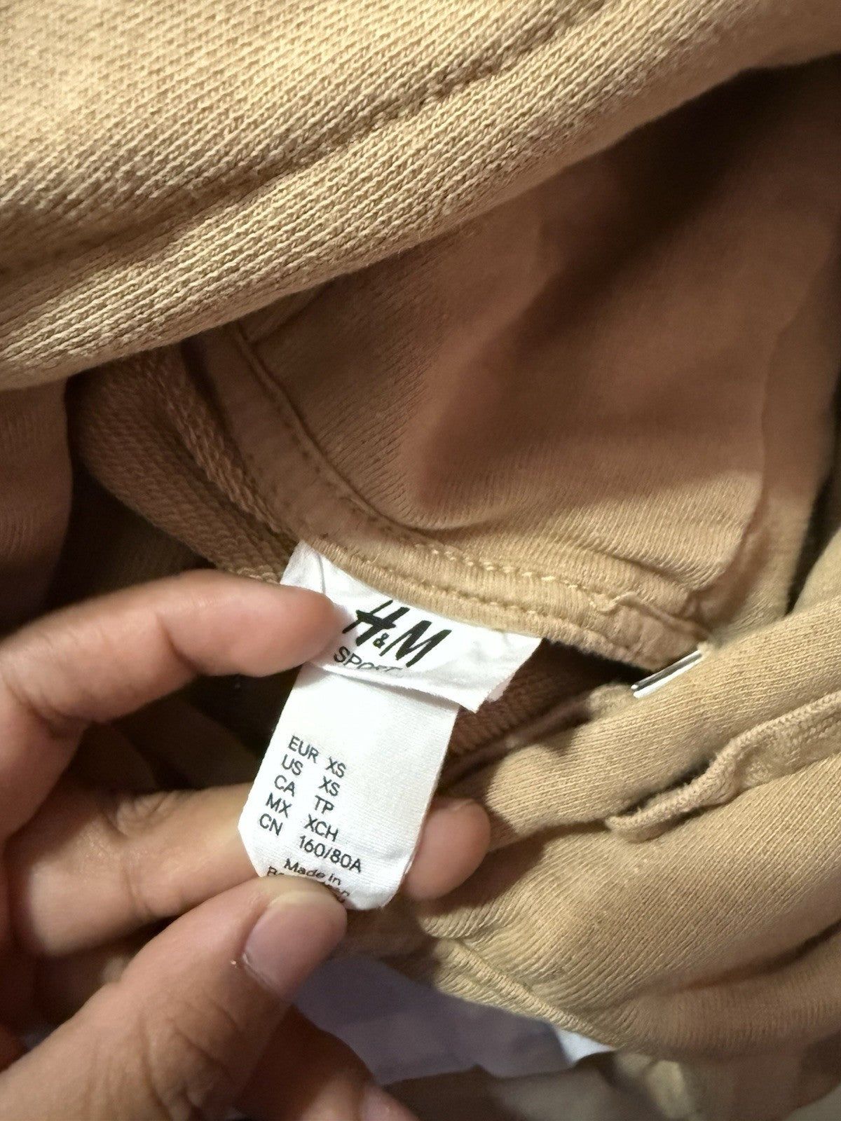 H&M Women Sport Zip Up Hoodie Size XS