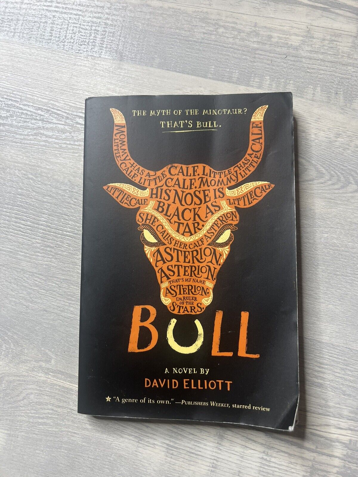 DAVID ELLIOTT - BULL The Myth of the Minotaur? That's BULL -