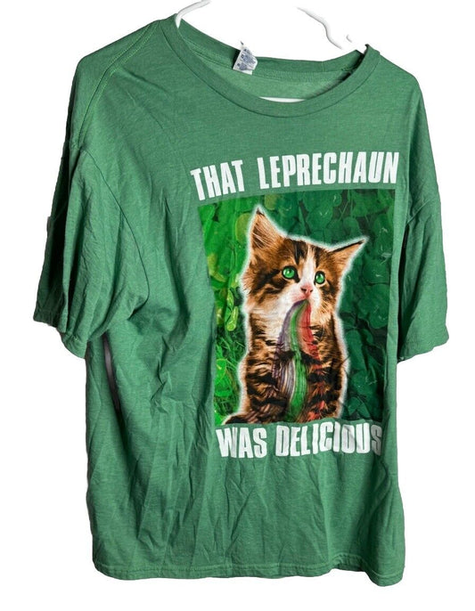 Cat Humorous Kitten Unisex T-Shirt Size Xl