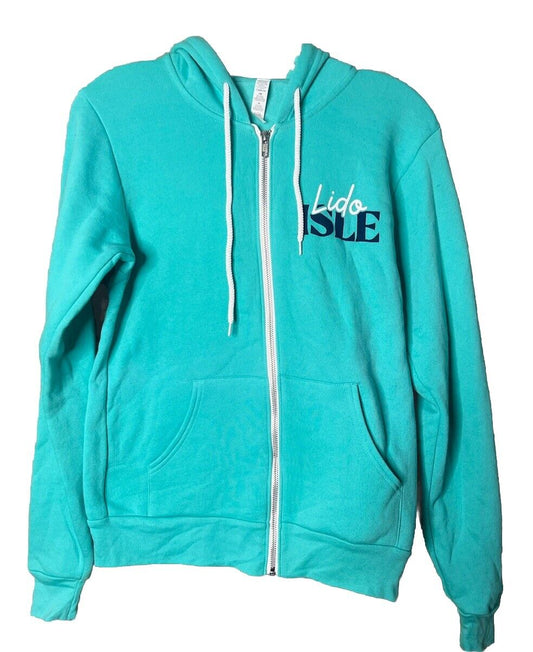Newport Beach Zip Up Hoodie Size XS