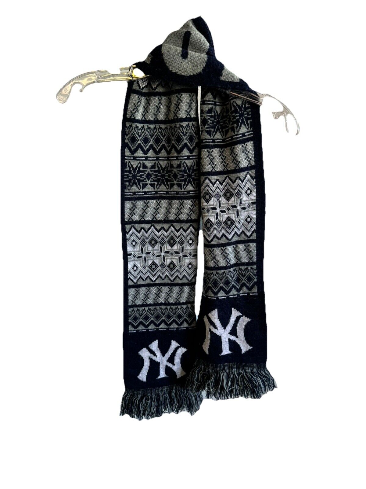 New York Yankees Knit Scarf Reversible Forever Collectibles MLB BASEBALL Fans