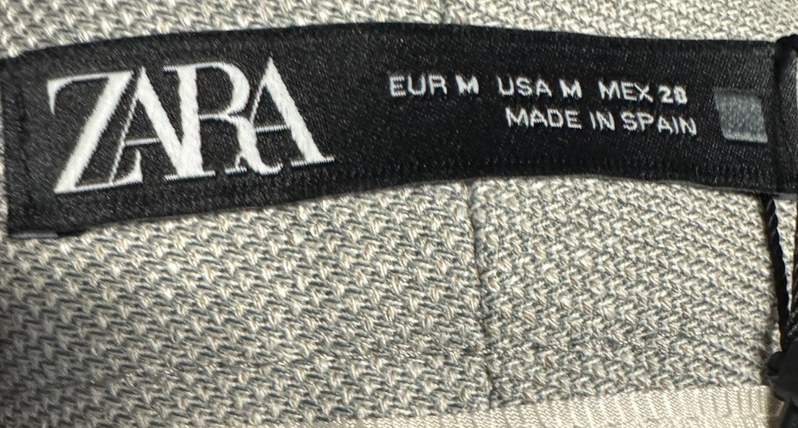 NWD ZARA WOMAN  TAPERED TROUSERS PANTS HIGH WAIST Size Medium