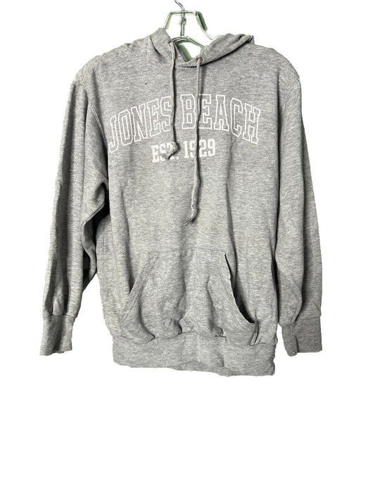 Hooded Gray Sweatshirt JONES BEACH Sz Sm