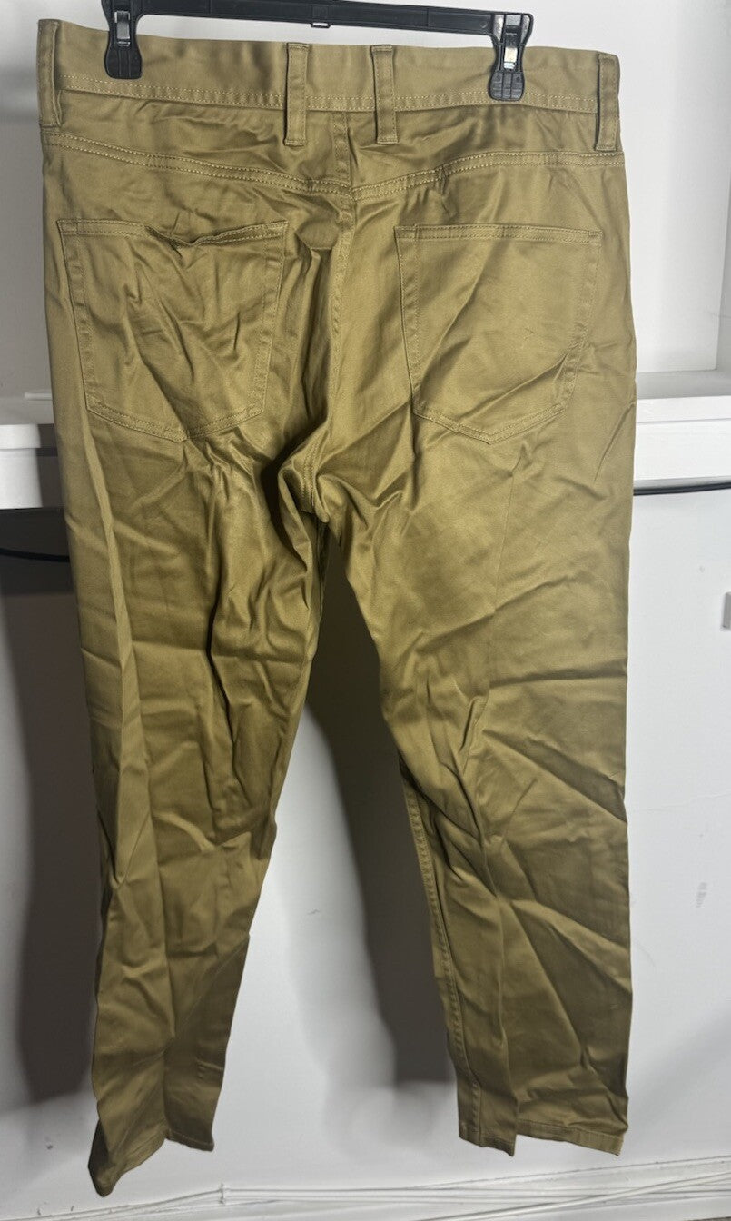 Saks Fifth Avenue Dress Pants Mens 33x30 Straight Trouser Slacks