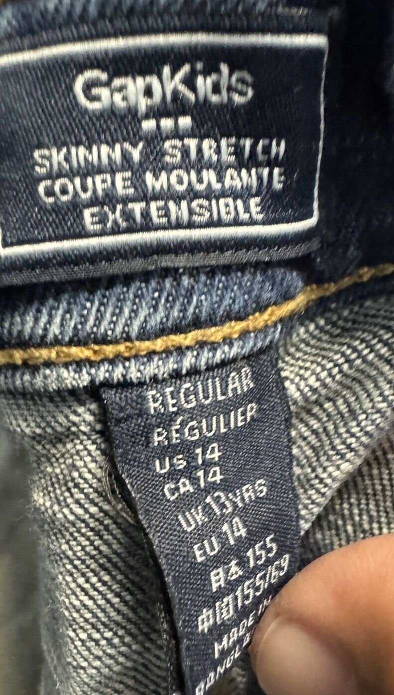Gap kids 1969 skinny fit jeans Boys size 14