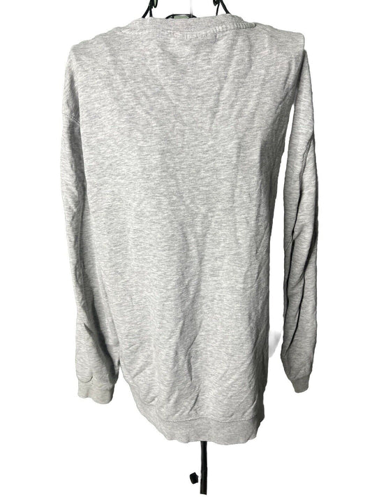 Mens H&M Crewneck Sweatshirt Regular Fit Light Gray