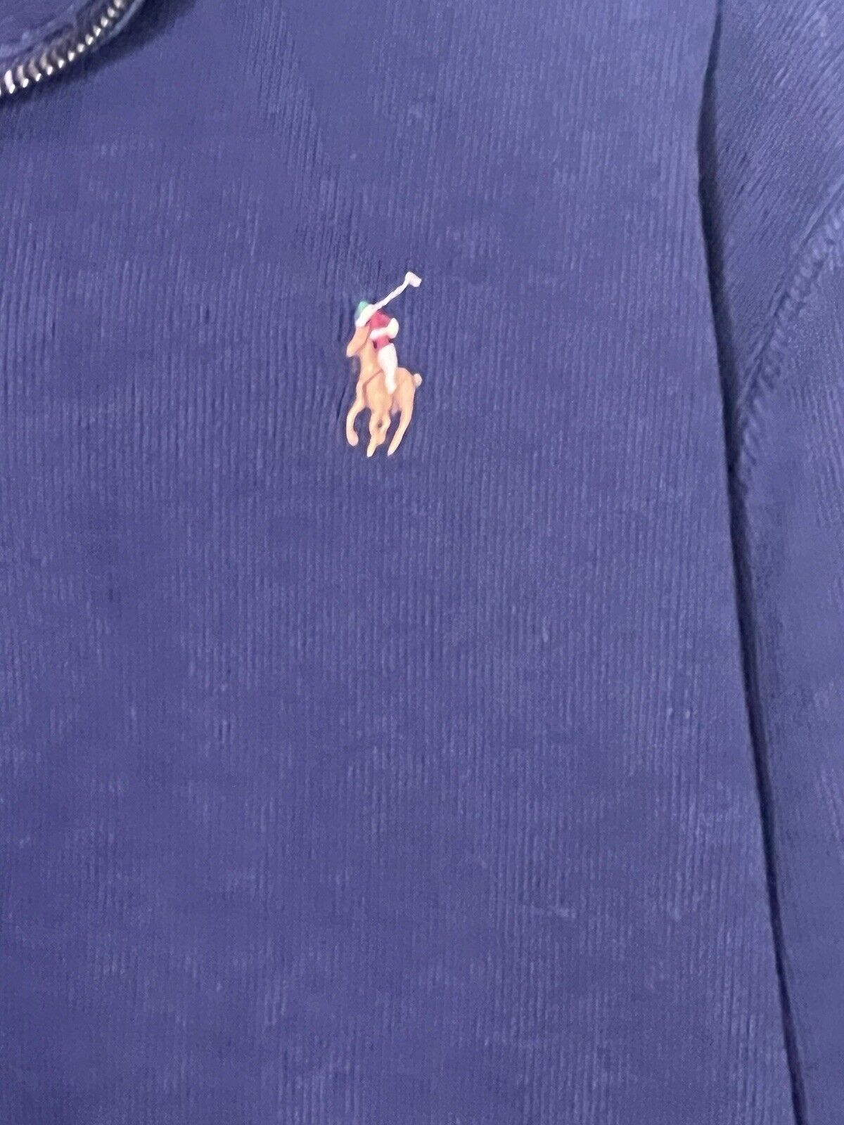 Polo Ralph Lauren Long Sleeve Polo Shirt Men’s L Large Blue (See Description)