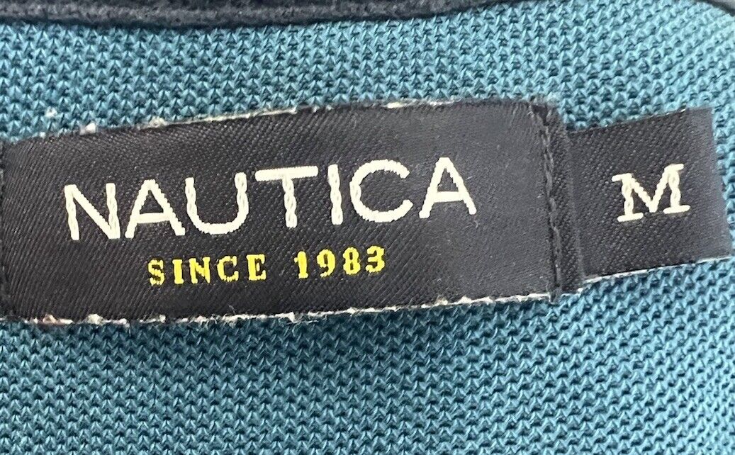 Men’s Nautica Polo Bay Blue Sz M