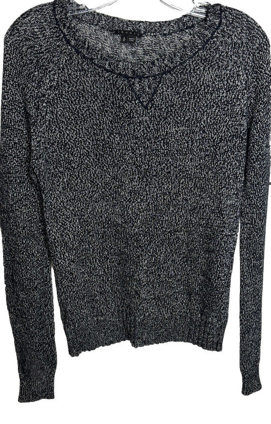 Theory Women's Sweater Crew Neck Gray Size Small