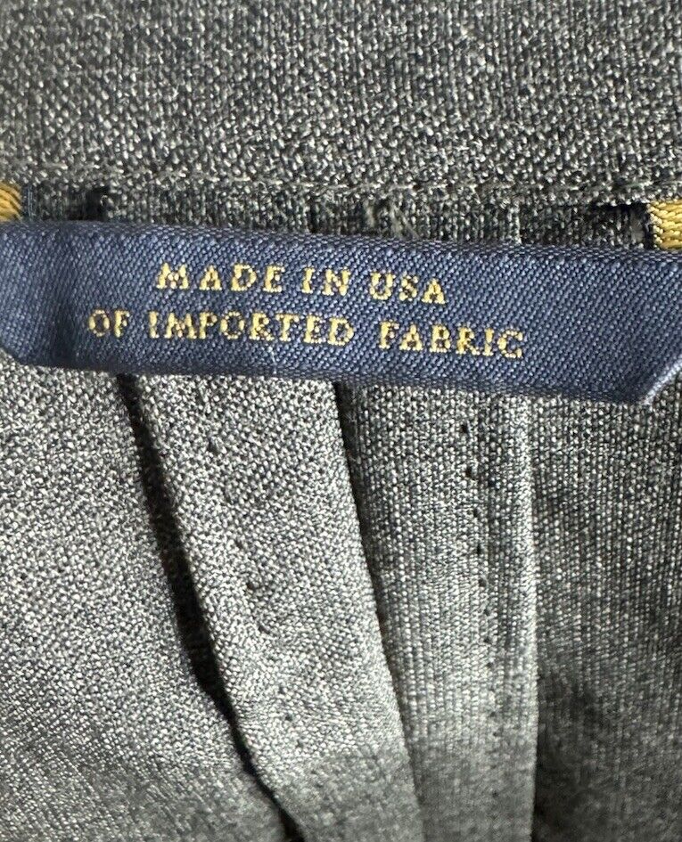 Men's BROOKS BROTHERS Taupe Cotton Blazer Suit Jacket Size 40Reg.