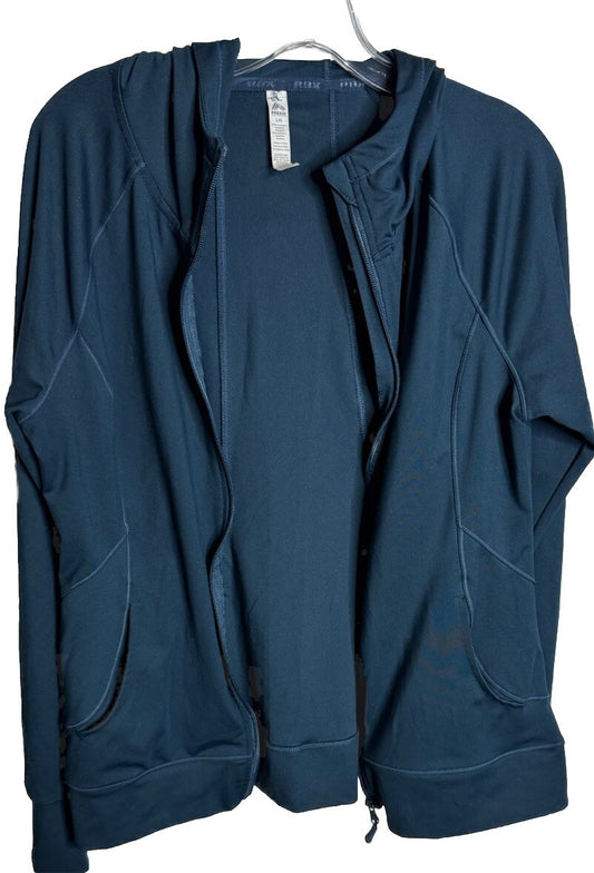 RBX Live Life Active Hoodie Jacket Black Full Zip Outdoor Size Large
