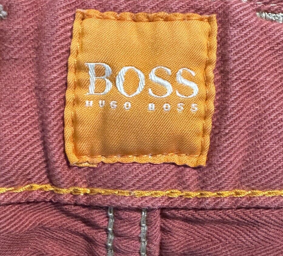 Hugo Boss Orange Comfort Fit Denim Jeans 32/30 Straight Leg