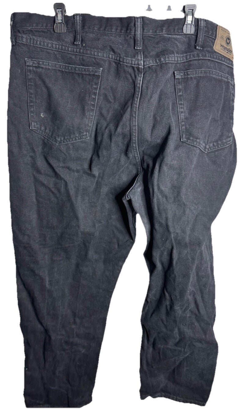 Wrangler Cargo Jean Men 46x30  Denim Y2K Wide Leg Vintage