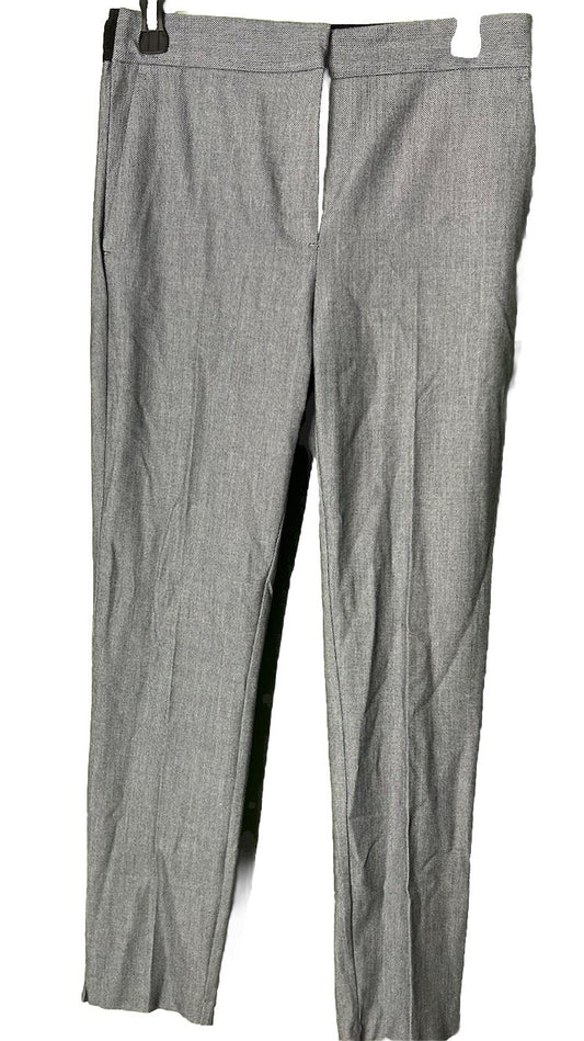 ZARA Pants Womens Medium Gray Chino Stretch  Trousers